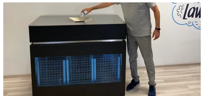 Figure 5 from “Benchmarking Deep Learning Models For Automated Waste Classification”: Working Waste Segregation Device